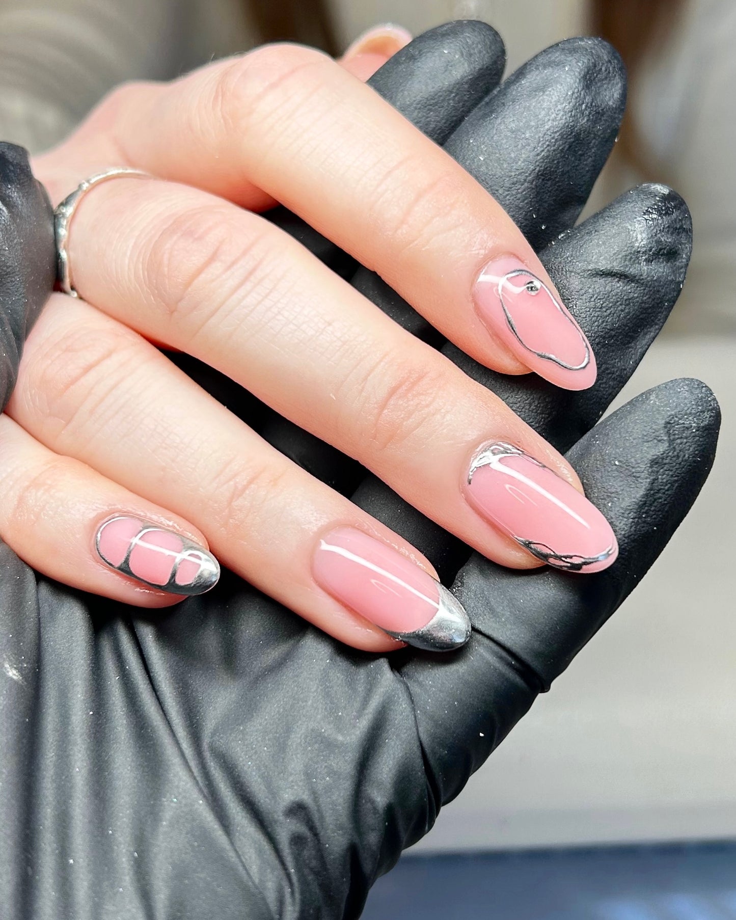 LIQUID MIRROR GEL •silver•