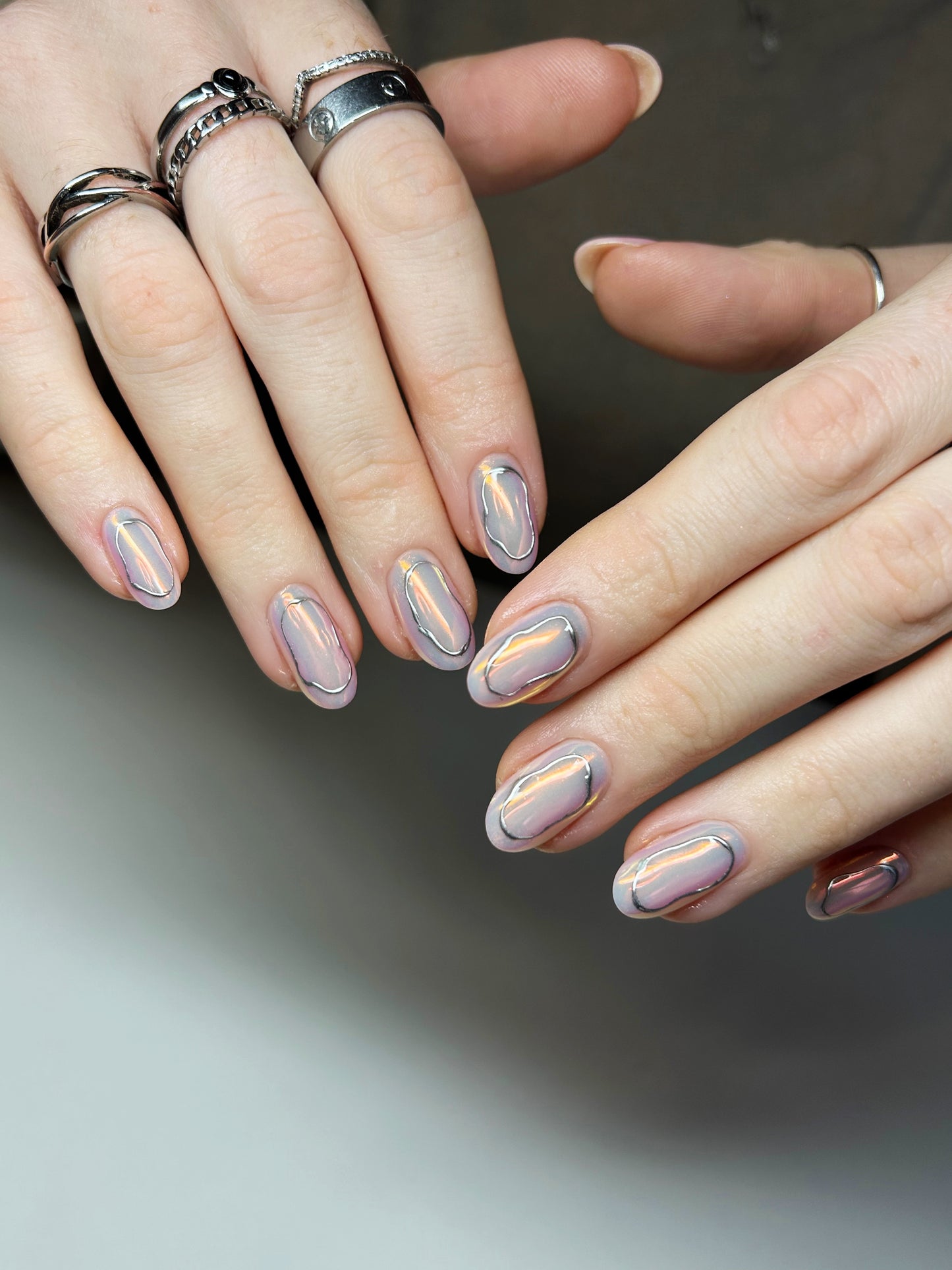 LIQUID MIRROR GEL •silver•