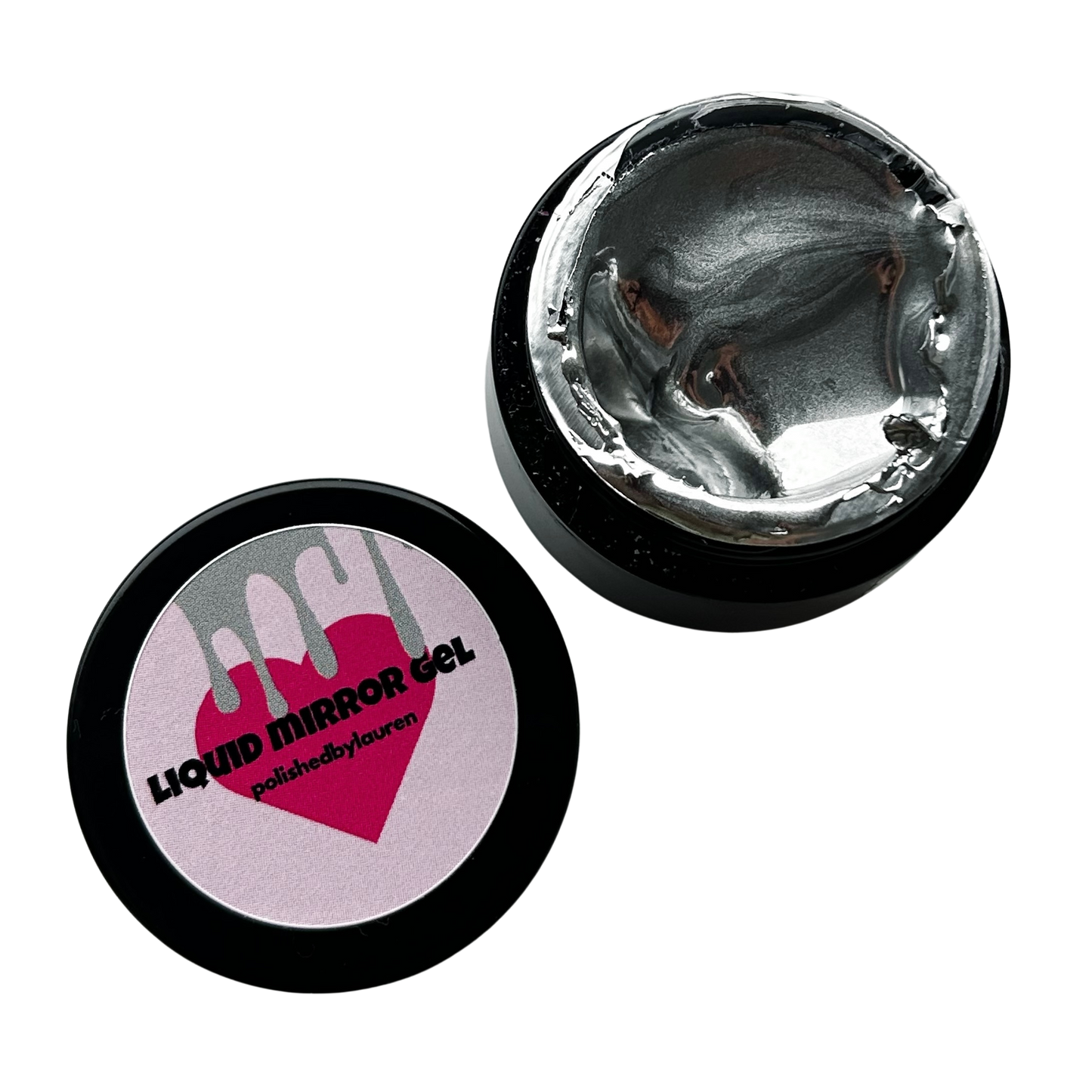 LIQUID MIRROR GEL •silver•