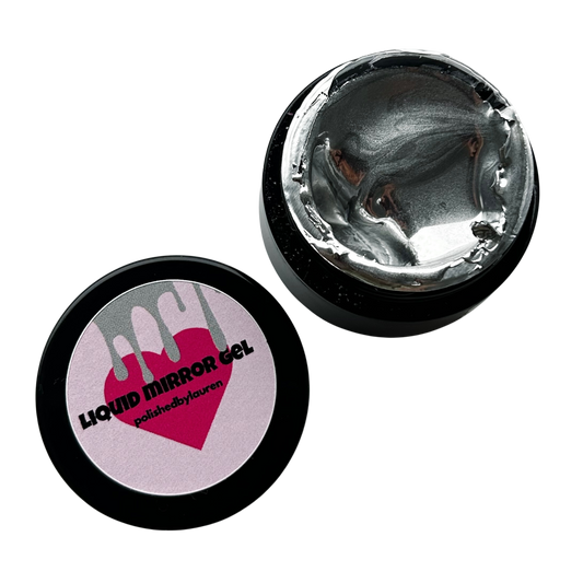 LIQUID MIRROR GEL •silver•